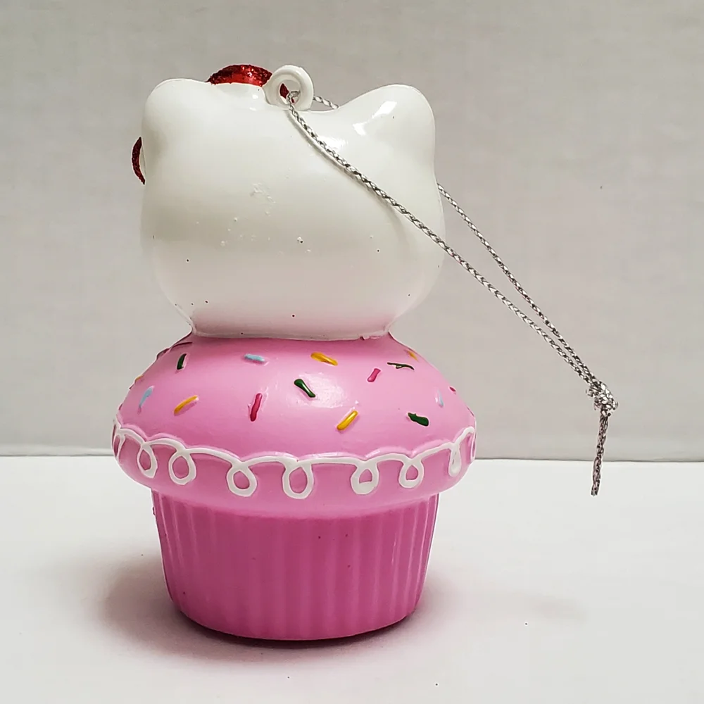 Hello Kitty Pink Cupcake Christmas Tree Ornament Offi cially Licensed By Kurt Al
